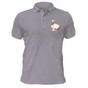 Чоловіча футболка-поло Кролик-рестлер