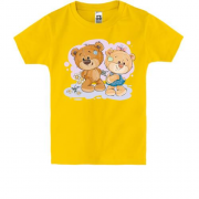 Дитяча футболка Плюшеві ведмедики