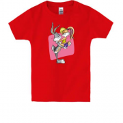 Дитяча футболка «Багз Банні та Лола»