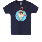 Детская футболка Кот Китти Мяу