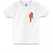 Детская футболка Красный кардинал