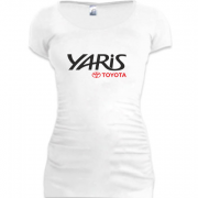 Женская удлиненная футболка Toyota Yaris