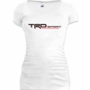 Женская удлиненная футболка TRD (3)