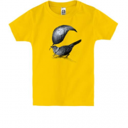 Дитяча футболка Птах з пером