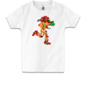 Детская футболка Пиксельная Самус Аран