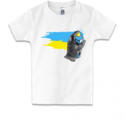 Дитяча футболка Патріотичне графіті