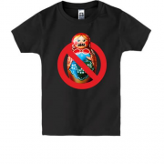 Дитяча футболка матрьошки заборонені