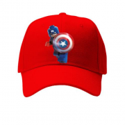 Кепка Капитан Америка lego