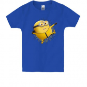 Детская футболка с танцующим миньоном