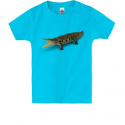 Детская футболка с аллигатором