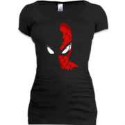 Подовжена футболка із силуетом Людина-павук