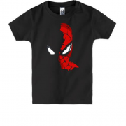 Детская футболка с силуэтом Человек-паук