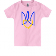 Дитяча футболка Воля зі стилізованим тризубом