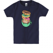 Детская футболка Кофе брейк