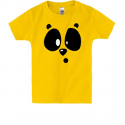 Детская футболка Лицо панды