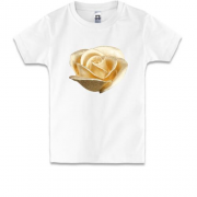 Дитяча футболка Золота троянда