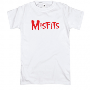 Футболка  с надписью Misfits