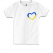 Детская футболка Украина в сердце