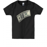 Детская футболка 100 долларов