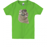 Детская футболка Денежный мешок