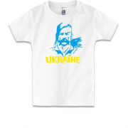 Детская футболка с казаком Ukraine