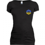 Подовжена футболка Соняшник Peace Ukraine
