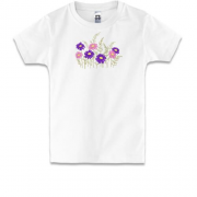 Дитяча футболка Фіолетові астри