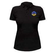 Жіноча футболка-поло Соняшник Peace Ukraine