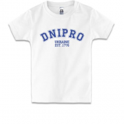 Детская футболка город Днепр (англ.)