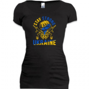 Подовжена футболка Ukraine stay strong