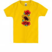 Дитяча футболка Соняшник і Маки
