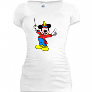 Женская удлиненная футболка Mickey 3