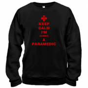Свитшот Keep calm I'm a paramedic