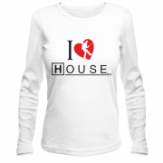 Лонгслив I love House