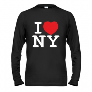 Лонгслив I Love NY (2)