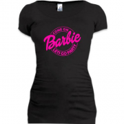 Подовжена футболка BarbieLets go party