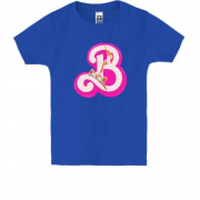 Детская футболка с изображением Барби и Кевина B