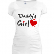 Женская удлиненная футболка Daddy's Girl