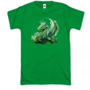 Футболка Зеленый дракон АРТ