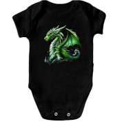 Дитячий боді Зелений дракон АРТ (2)