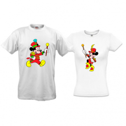 Парні футболки Міккі і Мінні Маус - полководці