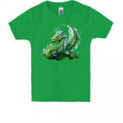 Дитяча футболка Зелений дракон АРТ