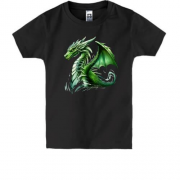 Дитяча футболка Зелений дракон АРТ (2)