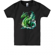 Дитяча футболка Green Dragon Art (2)