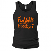 Майка Five Nights at Freddy’s (надпись)