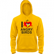 Толстовка I love Angry Birds