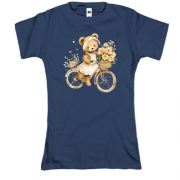Футболка Плюшевий ведмедик на велосипеді (2)