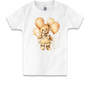 Дитяча футболка Плюшевий ведмедик з кулями