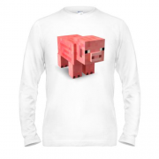 Лонгслив Minecraft Pig