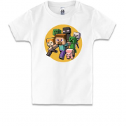 Дитяча футболка Minecraft Creepers